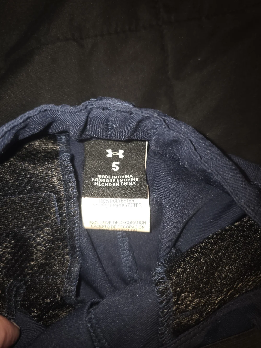 Under Armour Boys Navy Performance Shorts